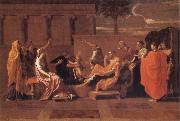 Nicolas Poussin Moses Trampling on the Pharaoh's Crown Germany oil painting artist